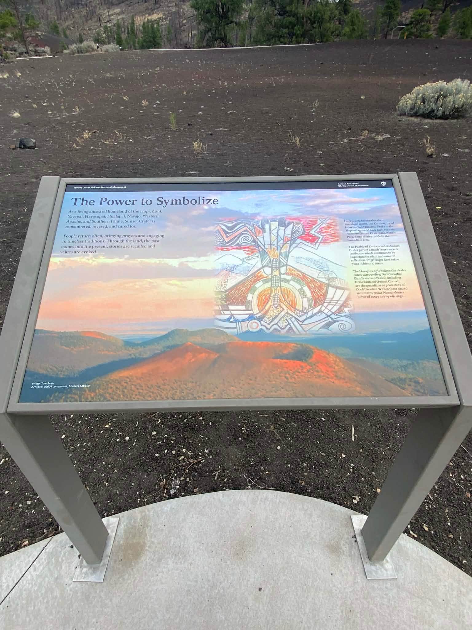 Camper-submitted photo at Sunset Crater near Flagstaff, AZ