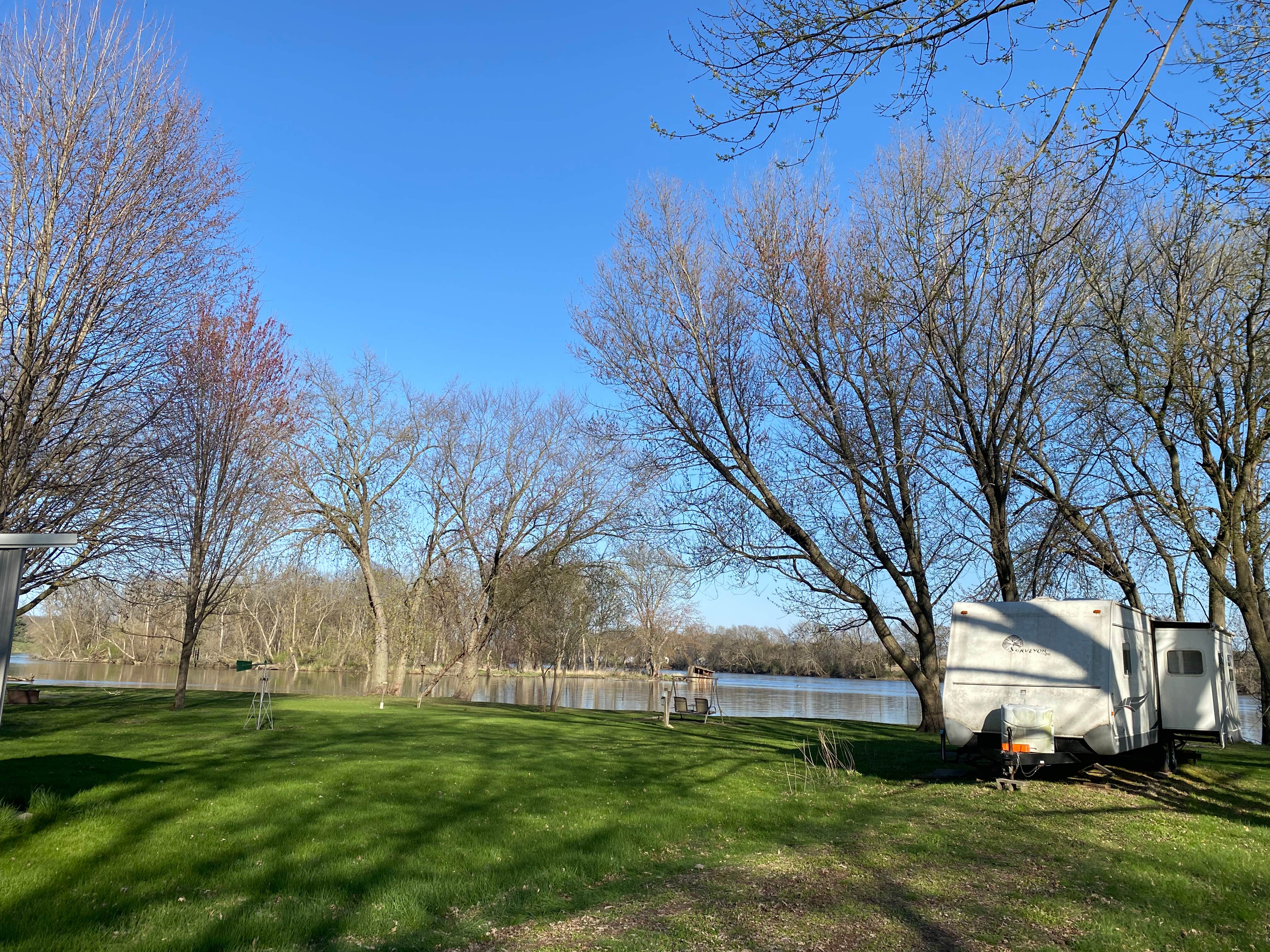 Camper-submitted photo at Oak Shores Campground near Rock Falls, IL