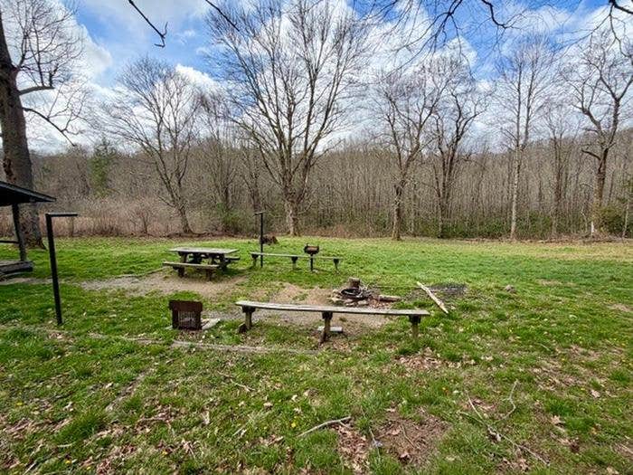 Camping near Indian Boundary: Swan Cabin, Robbinsville, North Carolina
