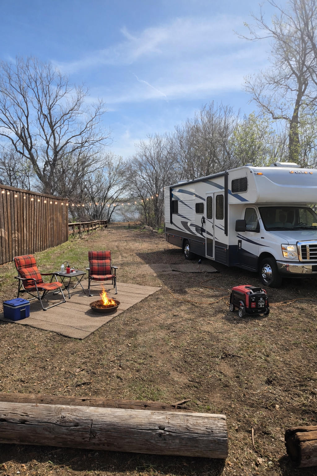 Camping near Hickory Creek COE Campground: CampFire Cove, Little Elm, Texas