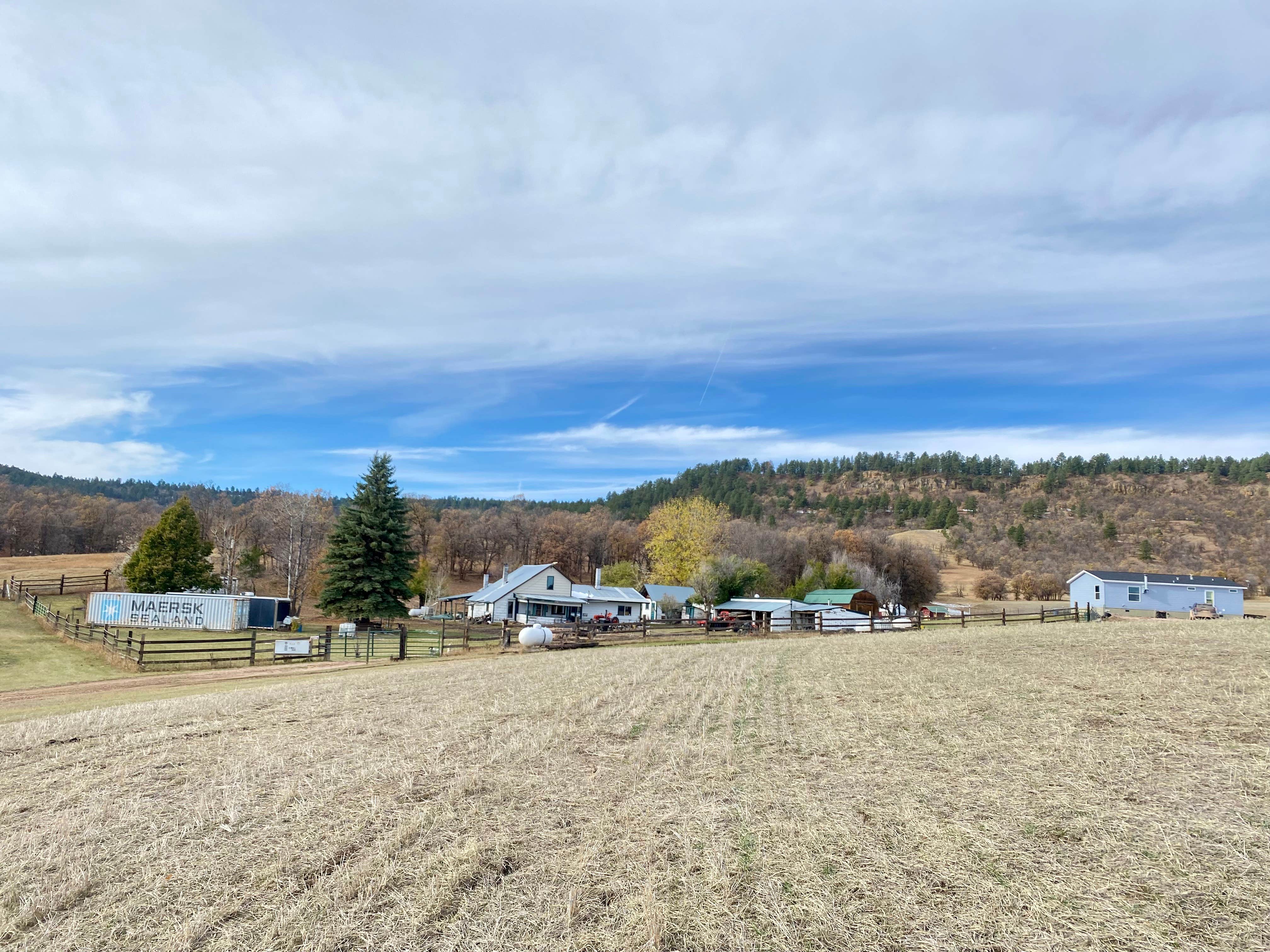 Camper-submitted photo at Hidden Acres Private RV Spot near Belle Fourche, SD
