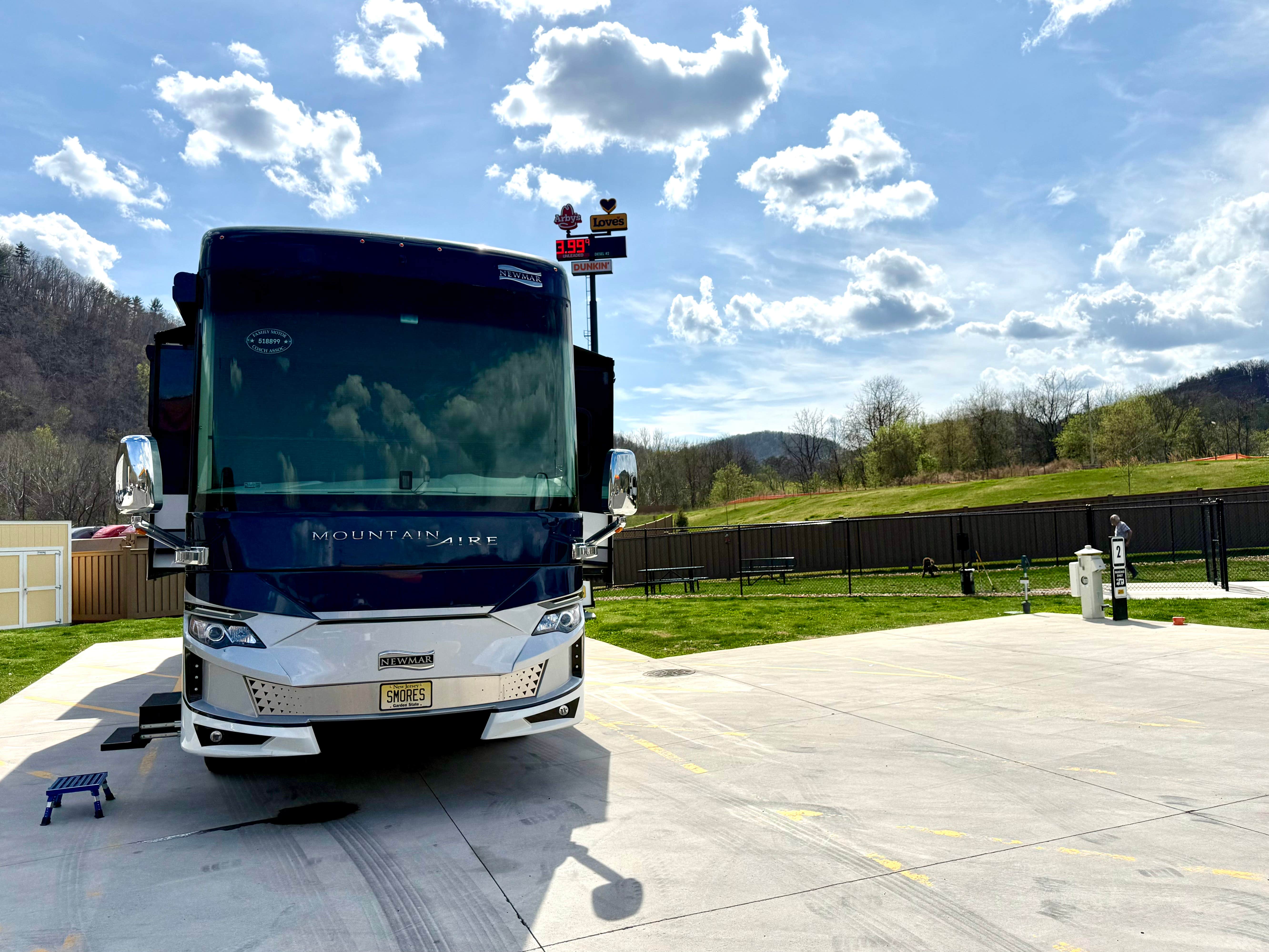 Camper-submitted photo at Love's RV Hookup-Elliston VA 574 near Salem, VA