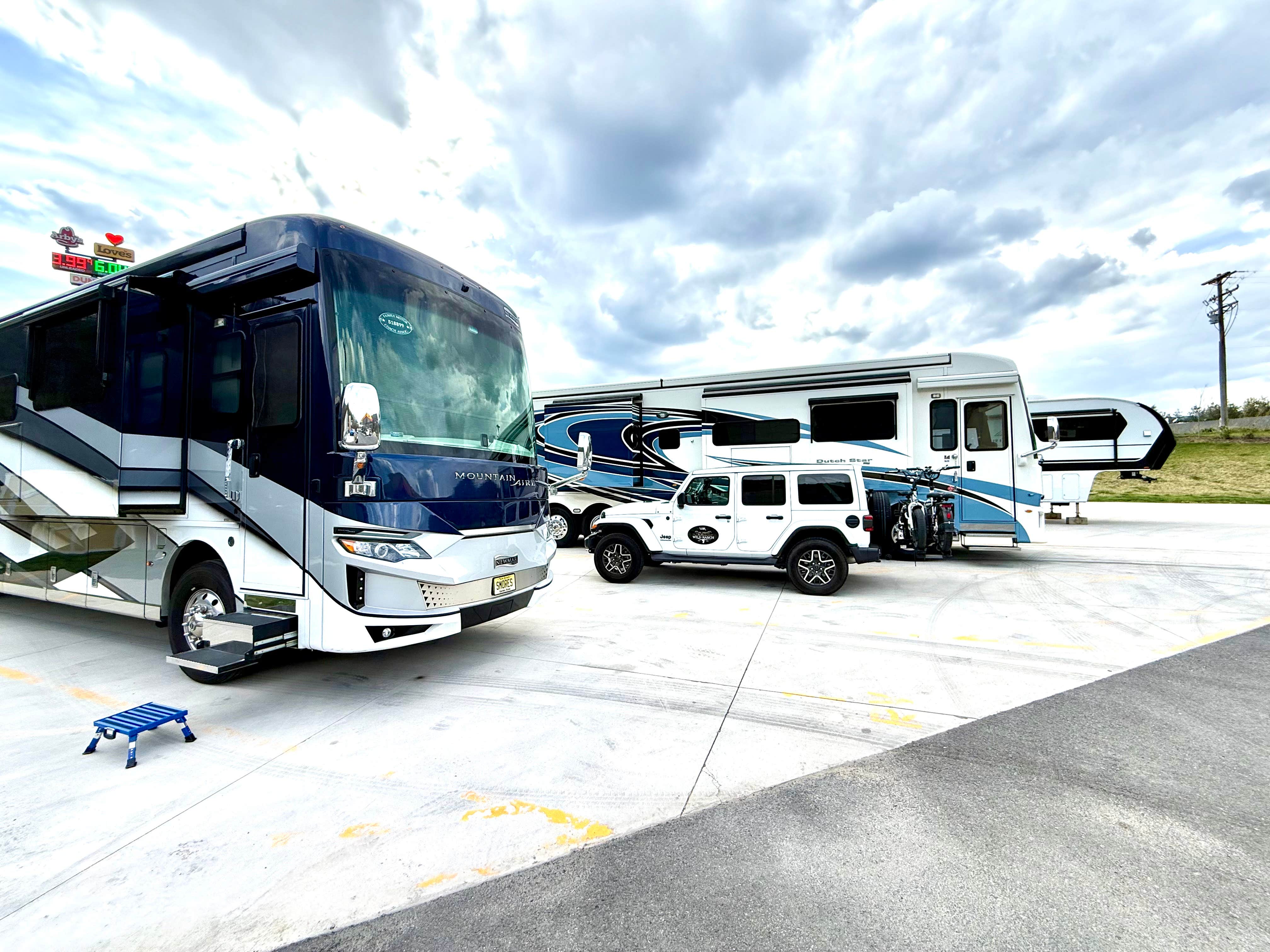 Camper-submitted photo at Love's RV Hookup-Elliston VA 574 near Salem, VA