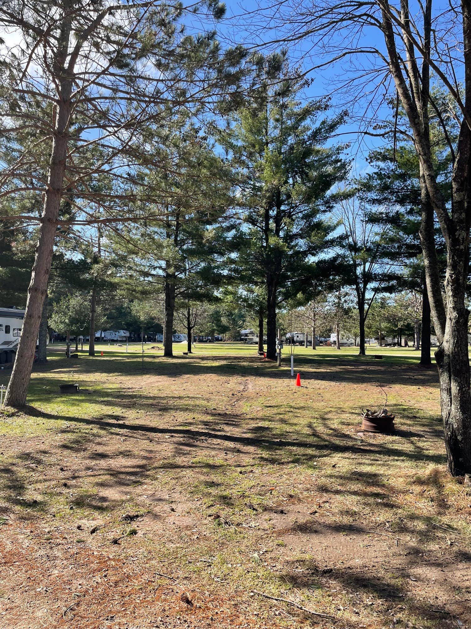 Camping near Earl Park Landing: Rivers Edge Campground - Birchwood, Haugen, Wisconsin