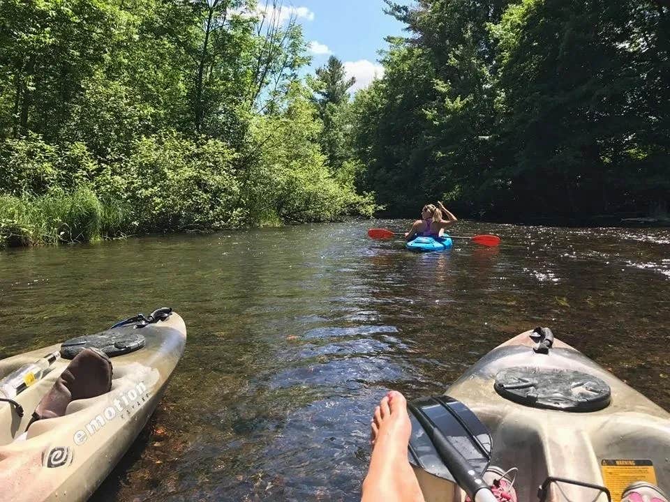 Camper-submitted photo at Rivers Edge Campground - Birchwood near Sarona, WI