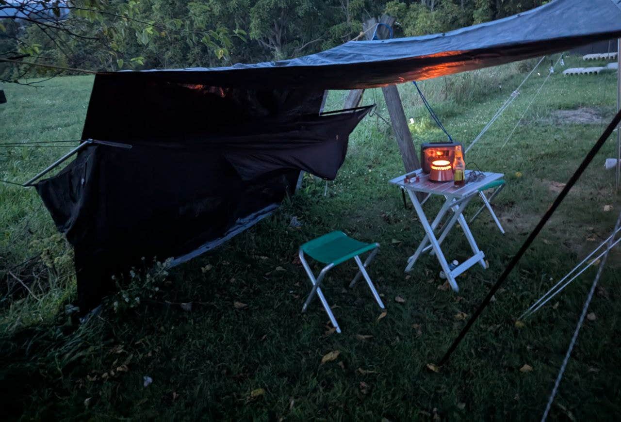 Camping near J&D Campground: Breezy Acre Campsites, Pitman, Pennsylvania