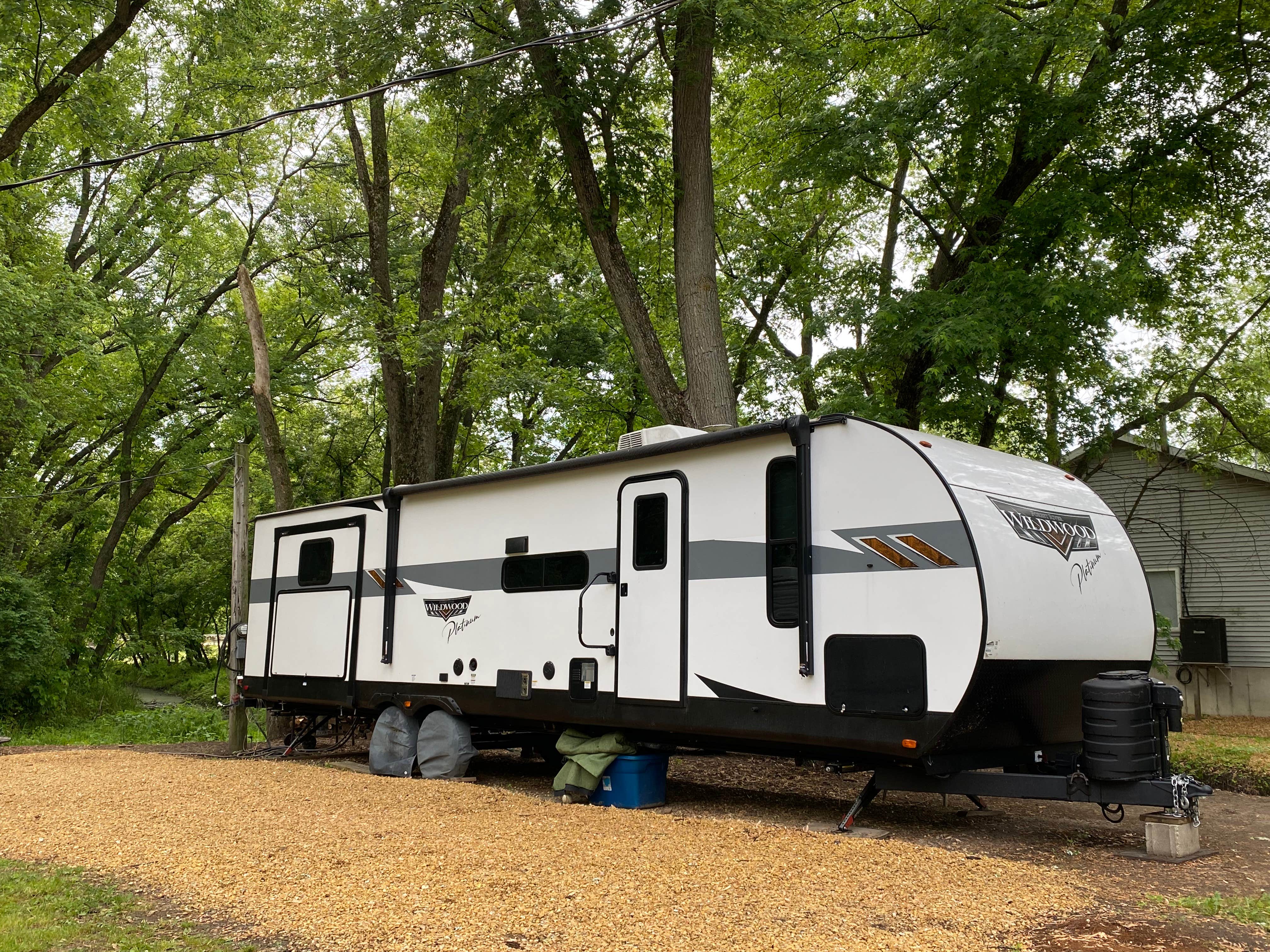 Camper-submitted photo at River Road Camping & Marina near Nachusa, IL