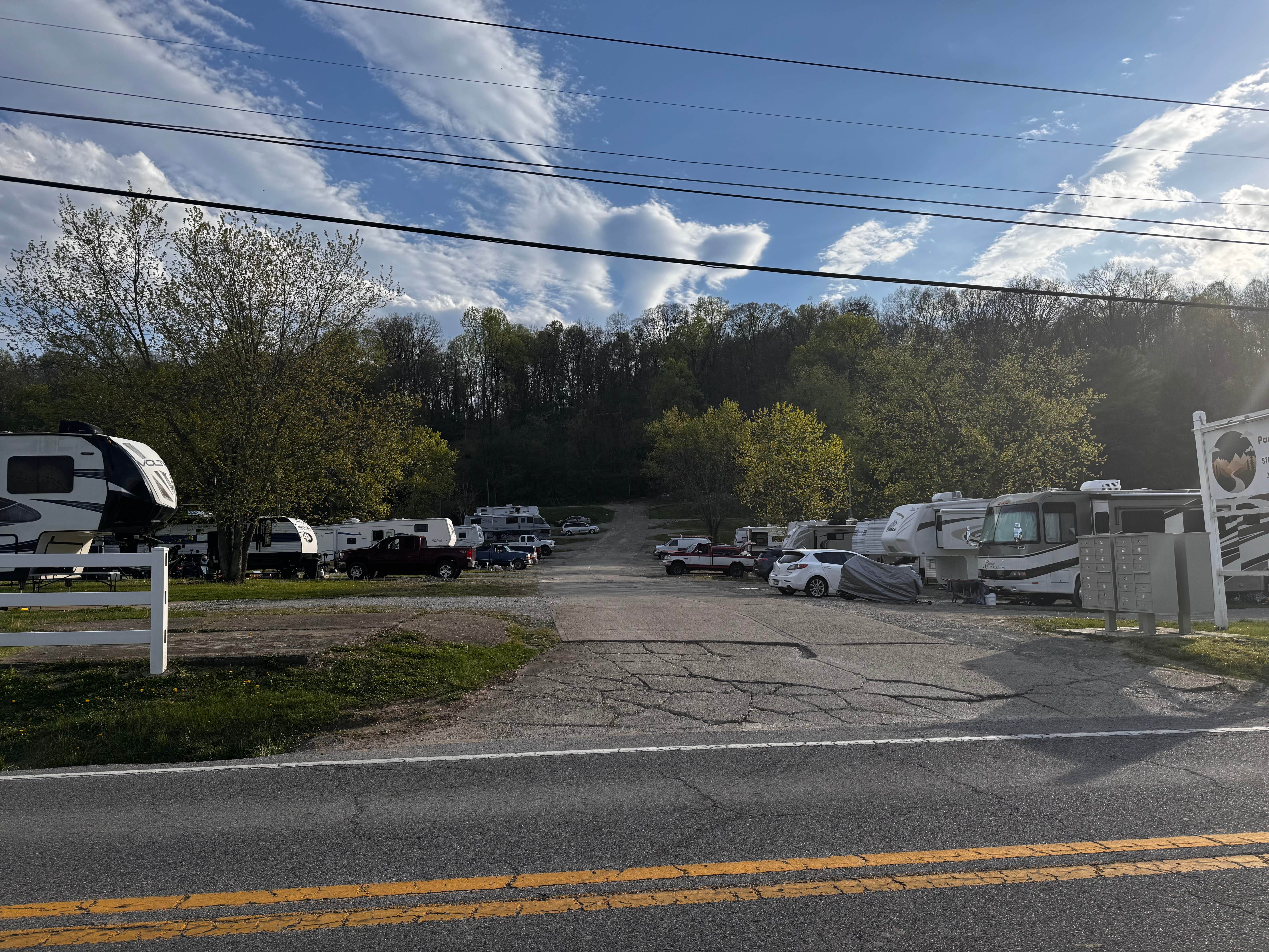 Camper-submitted photo at Parkersburg Rv Park and Storage Facility near Athens, OH