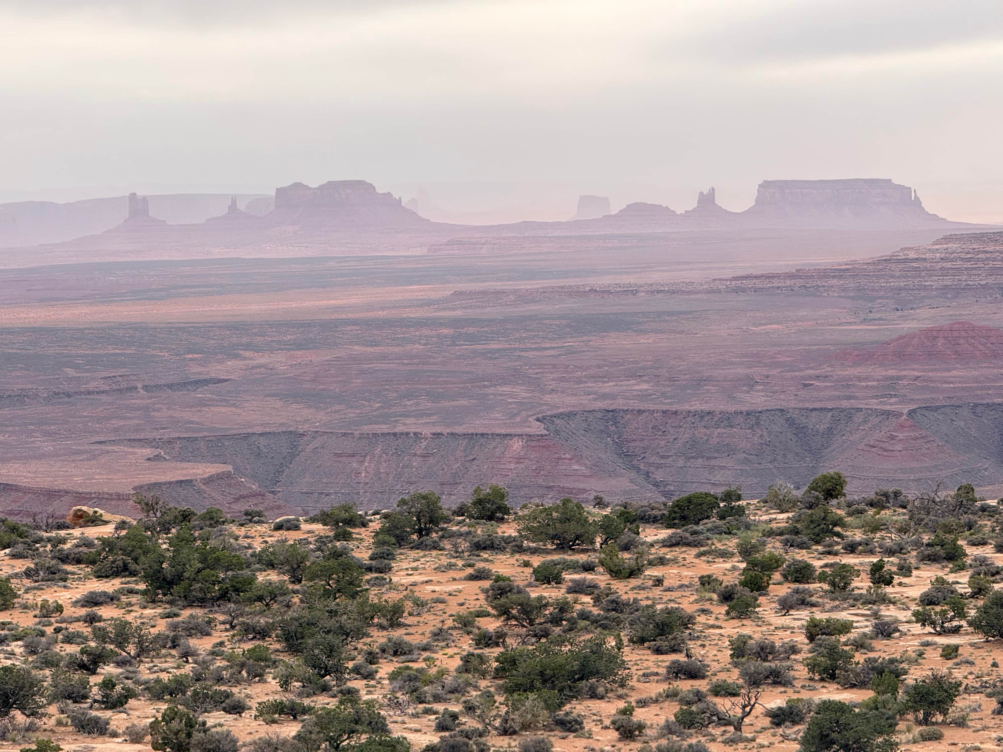 Overlooking Monument Valley/Valley of the Gods