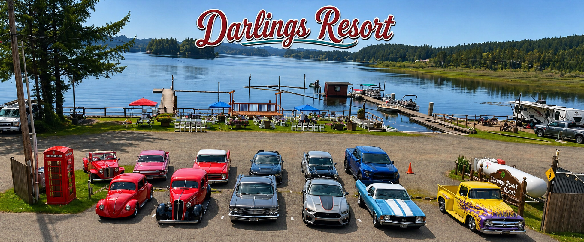 Camping near Siuslaw National Forest Carter Lake Campground: Darlings Marina and RV Resort, Florence, Oregon