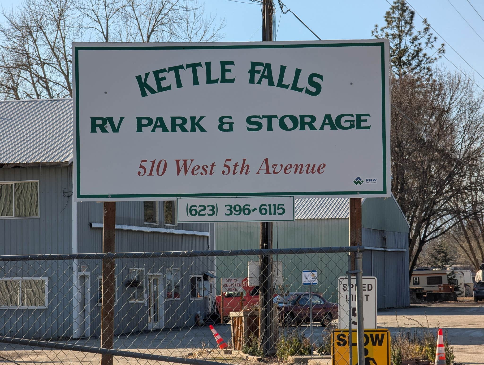 Camper-submitted photo at Kettle Falls RV Park & Storage near Inchelium, WA