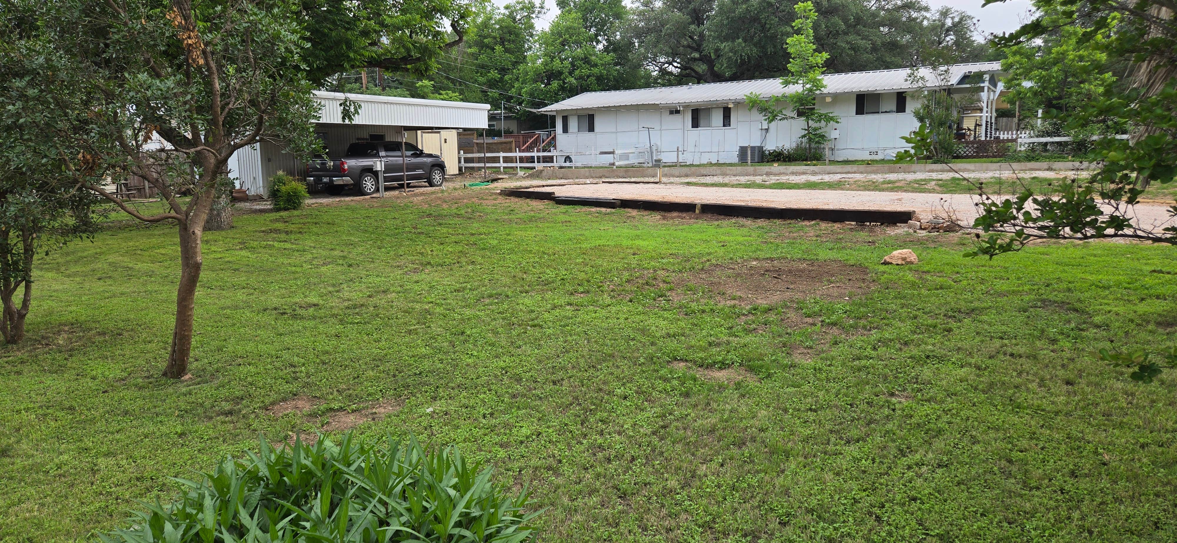 Camper-submitted photo at Kayaker's dream RV campsite near Llano, TX