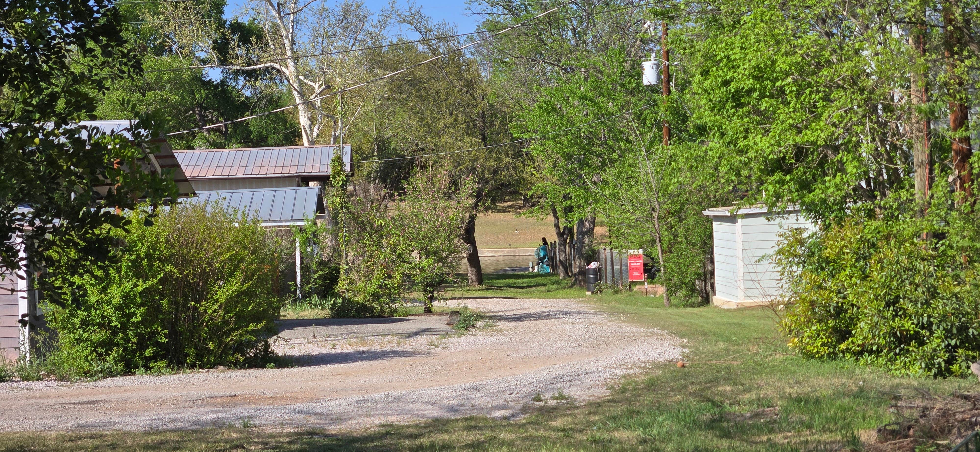 Camper-submitted photo at Kayaker's dream RV campsite near Llano, TX