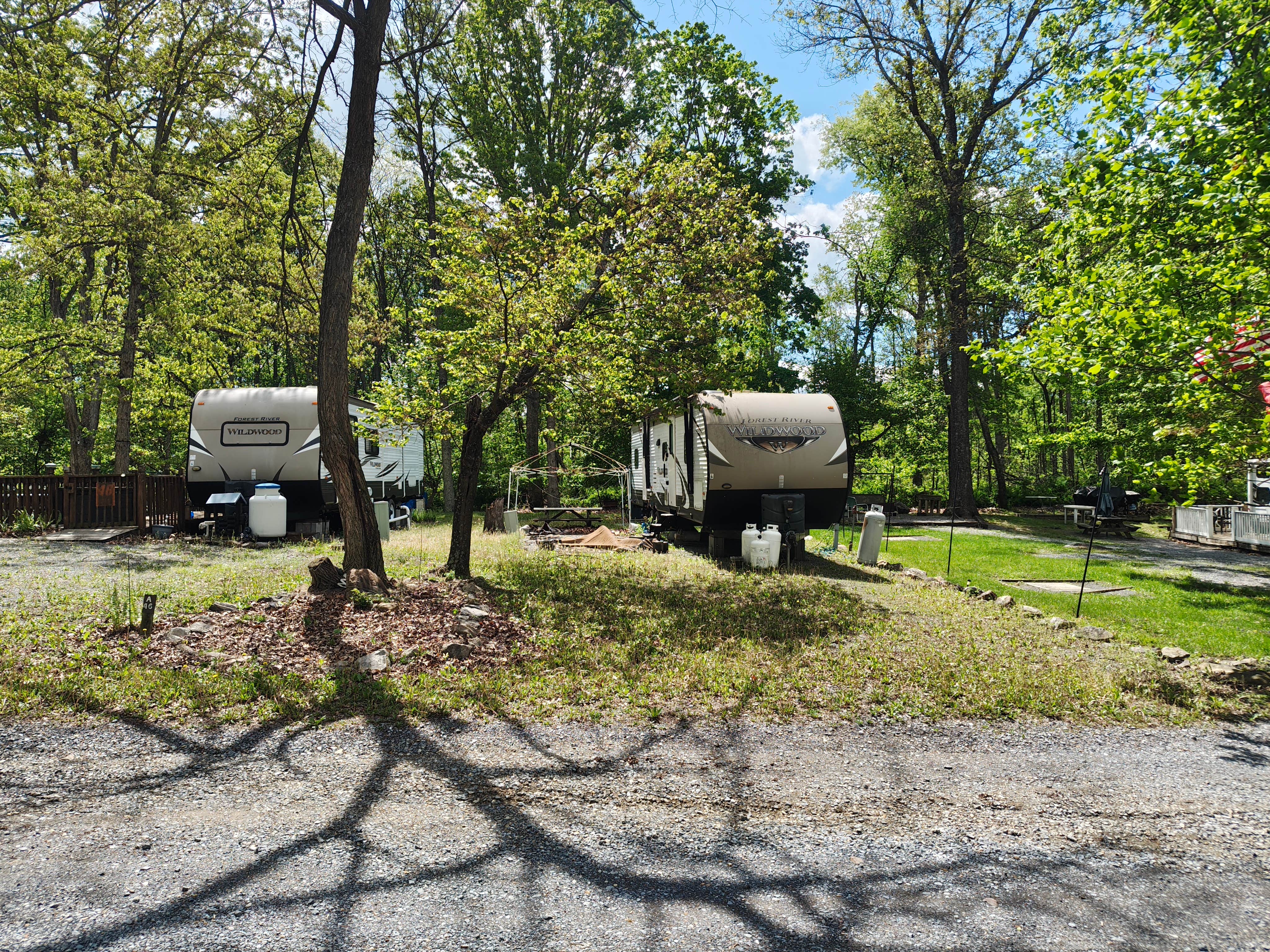 Camper-submitted photo at Happy Hills Campground near Big Cove Tannery, PA