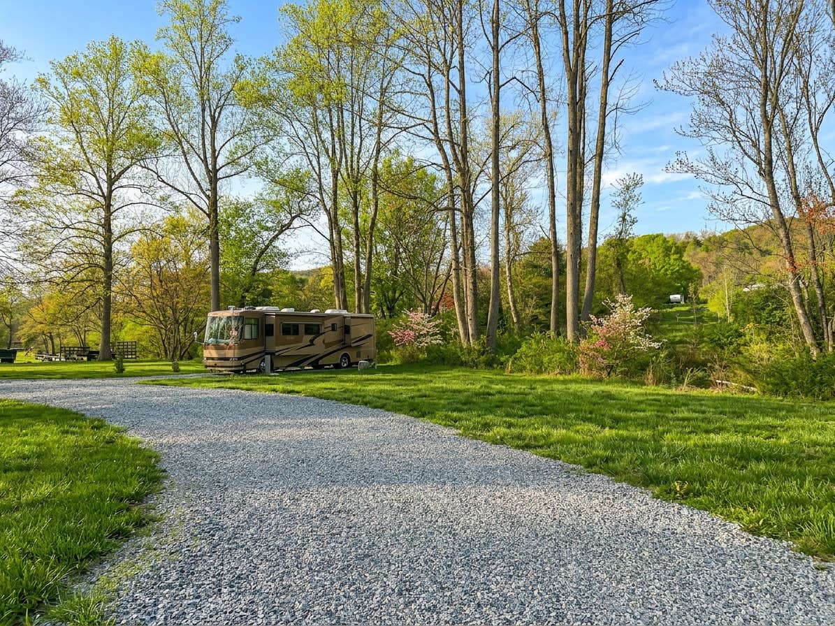 Camper-submitted photo at Ecusta RV park near Lake Lure, NC