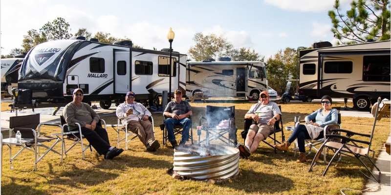 Camper submitted image from The Oaks Family RV Park & Campground