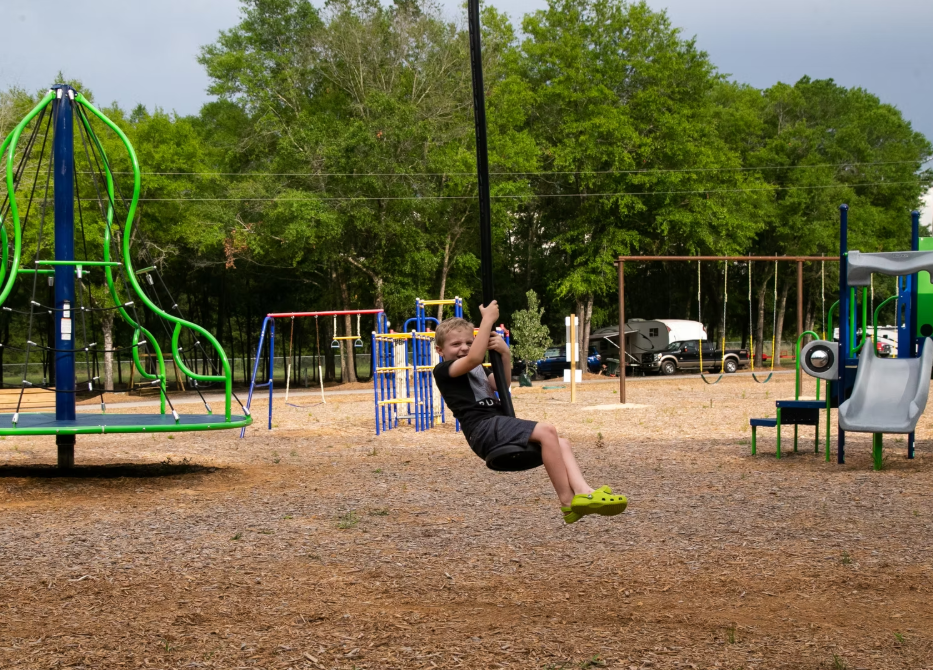 Camper-submitted photo at The Oaks Family RV Park & Campground near Wing, AL