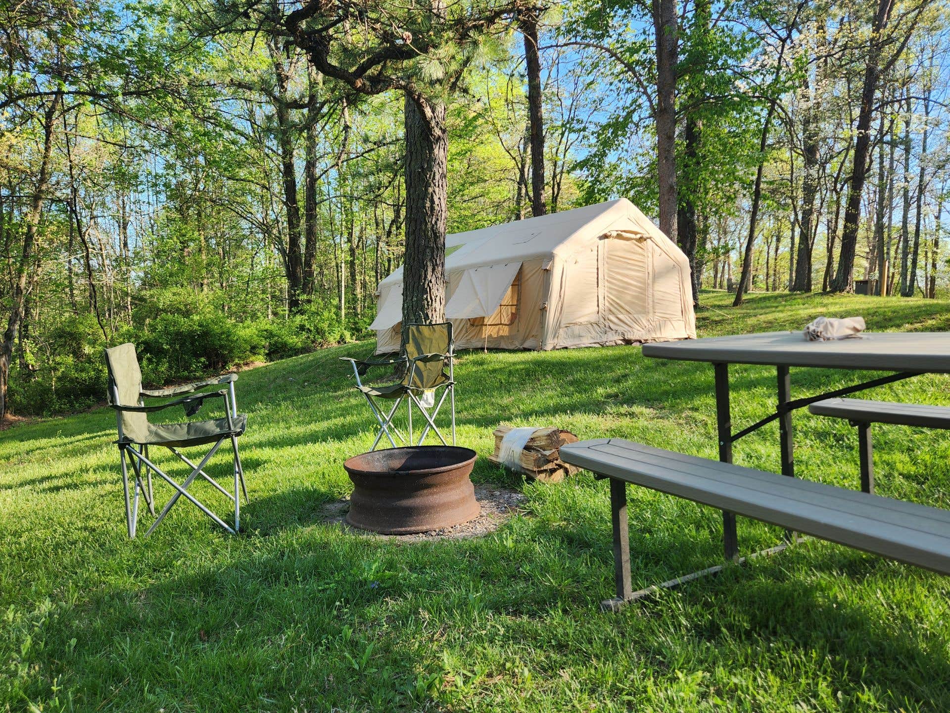 Camper-submitted photo at Palmerosa Horse & Hike Campground near Lockbourne, OH