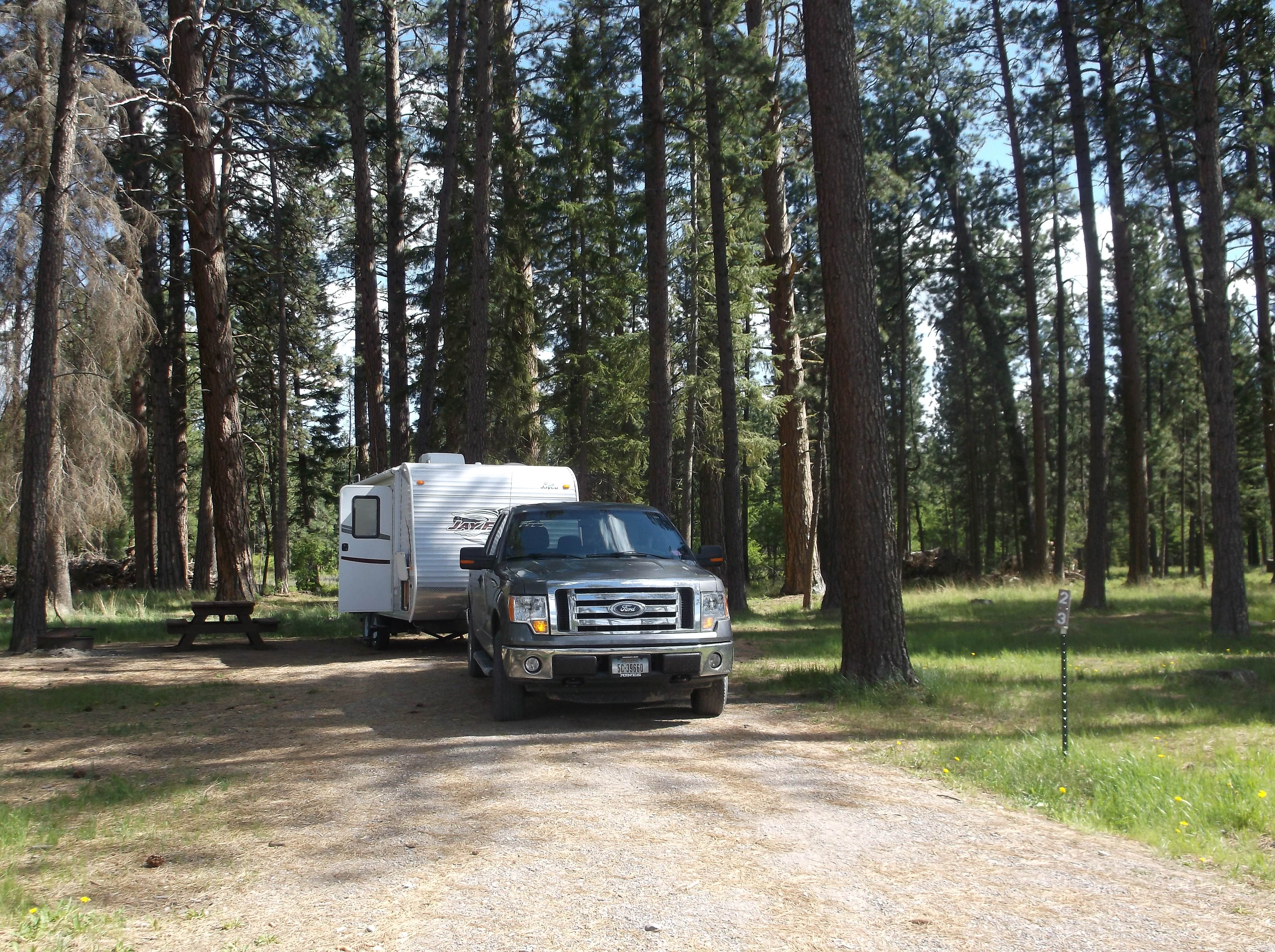 Diane  H.'s photo of rv camping at Hooper Park near Augusta, MT
