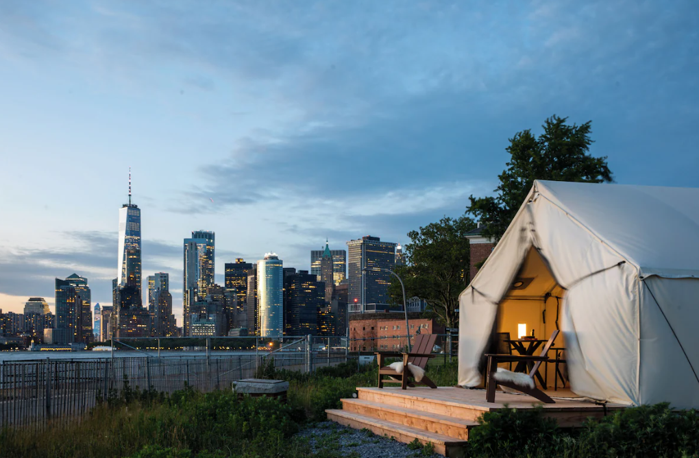 Camper-submitted photo at Collective Retreats Governors Island near New York, NY