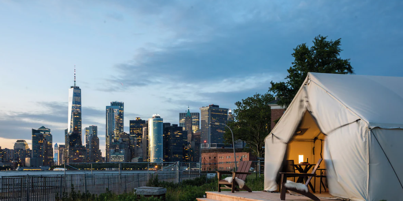 Camper submitted image from Collective Retreats Governors Island