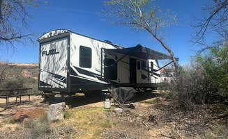 Mike M.'s photo of rv camping at Sand Island Recreation Area — Bears Ears National Monument near Monument Valley, AZ