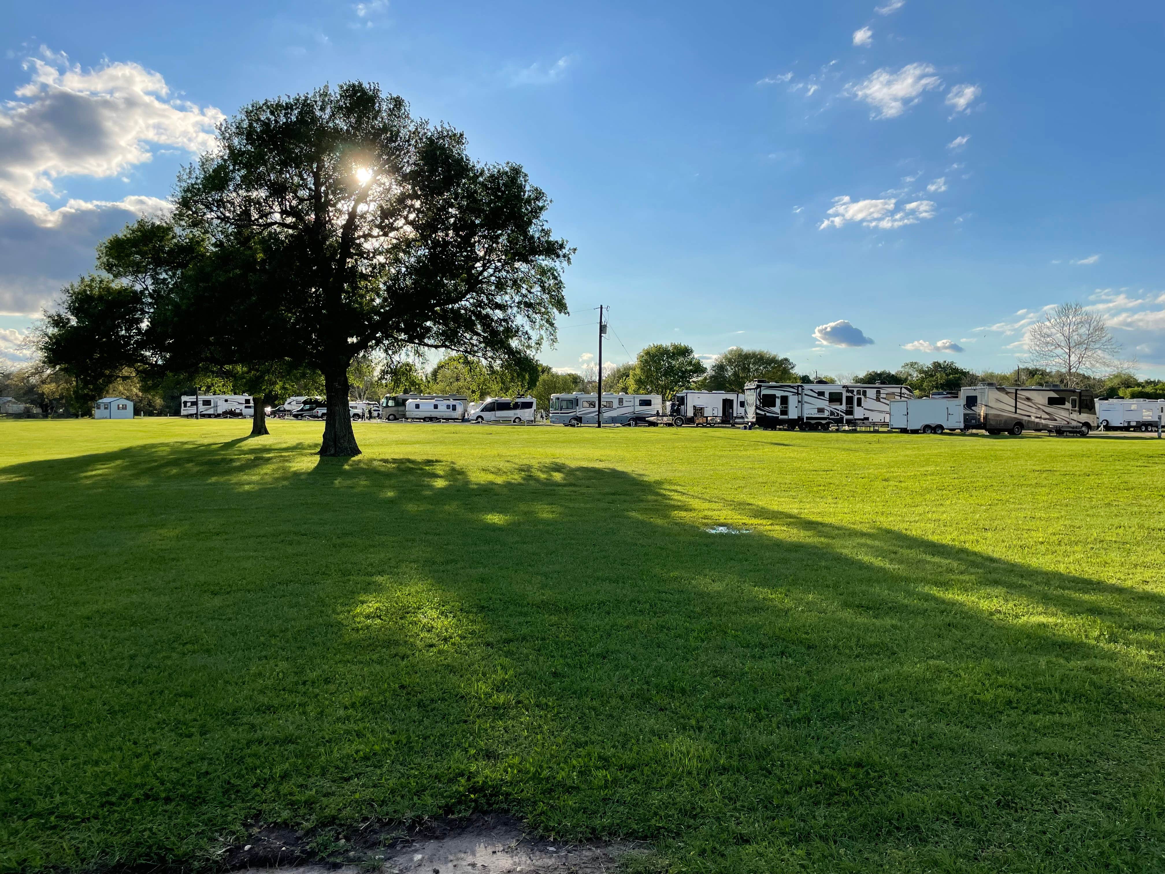 Camping near Oak Thicket Park: Round Top-Carmine RV Park, Burton, Texas
