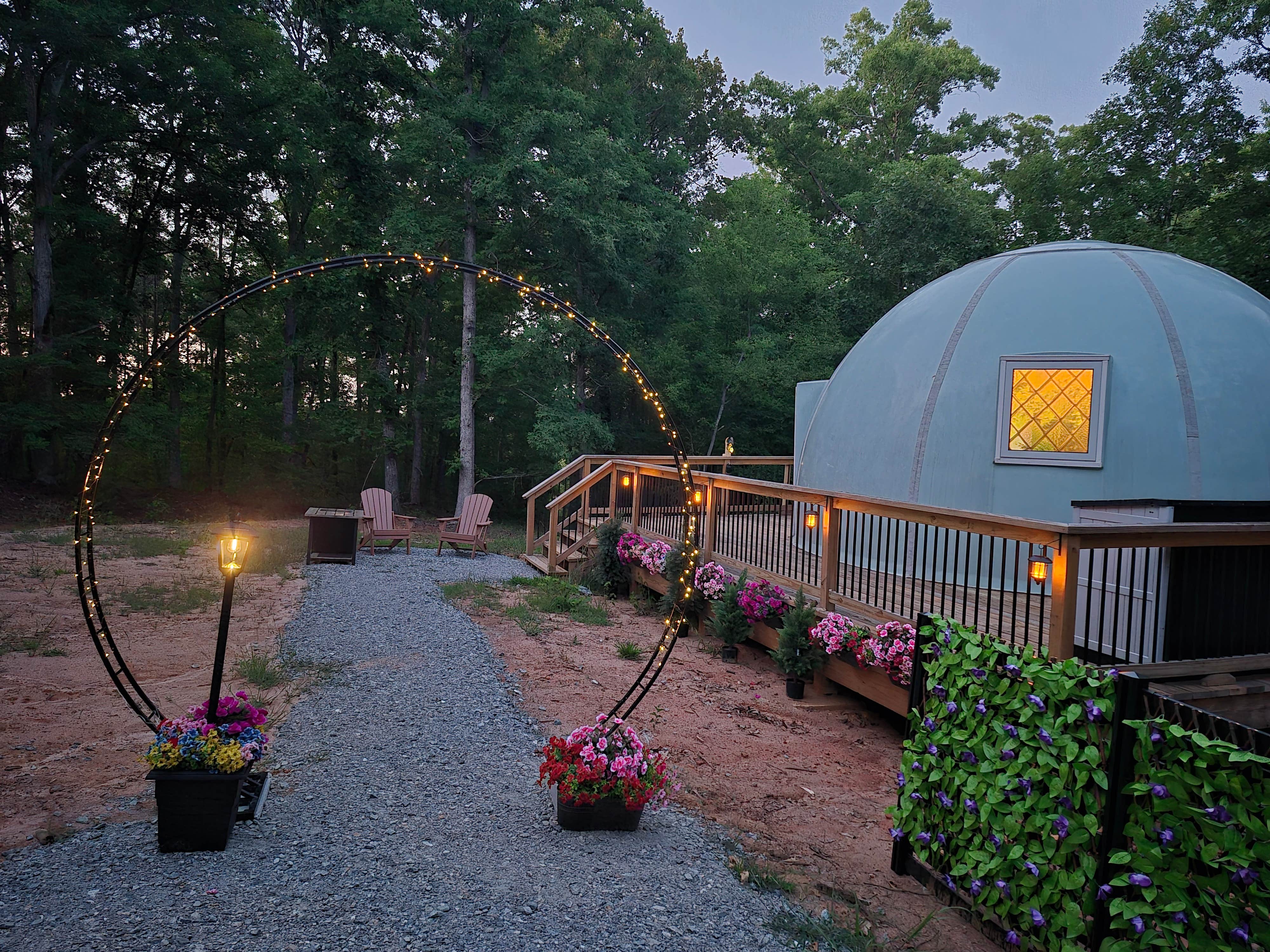 Camping near Lawrence Shoals Campground: Simple Pleasures Glamping, Milledgeville, Georgia