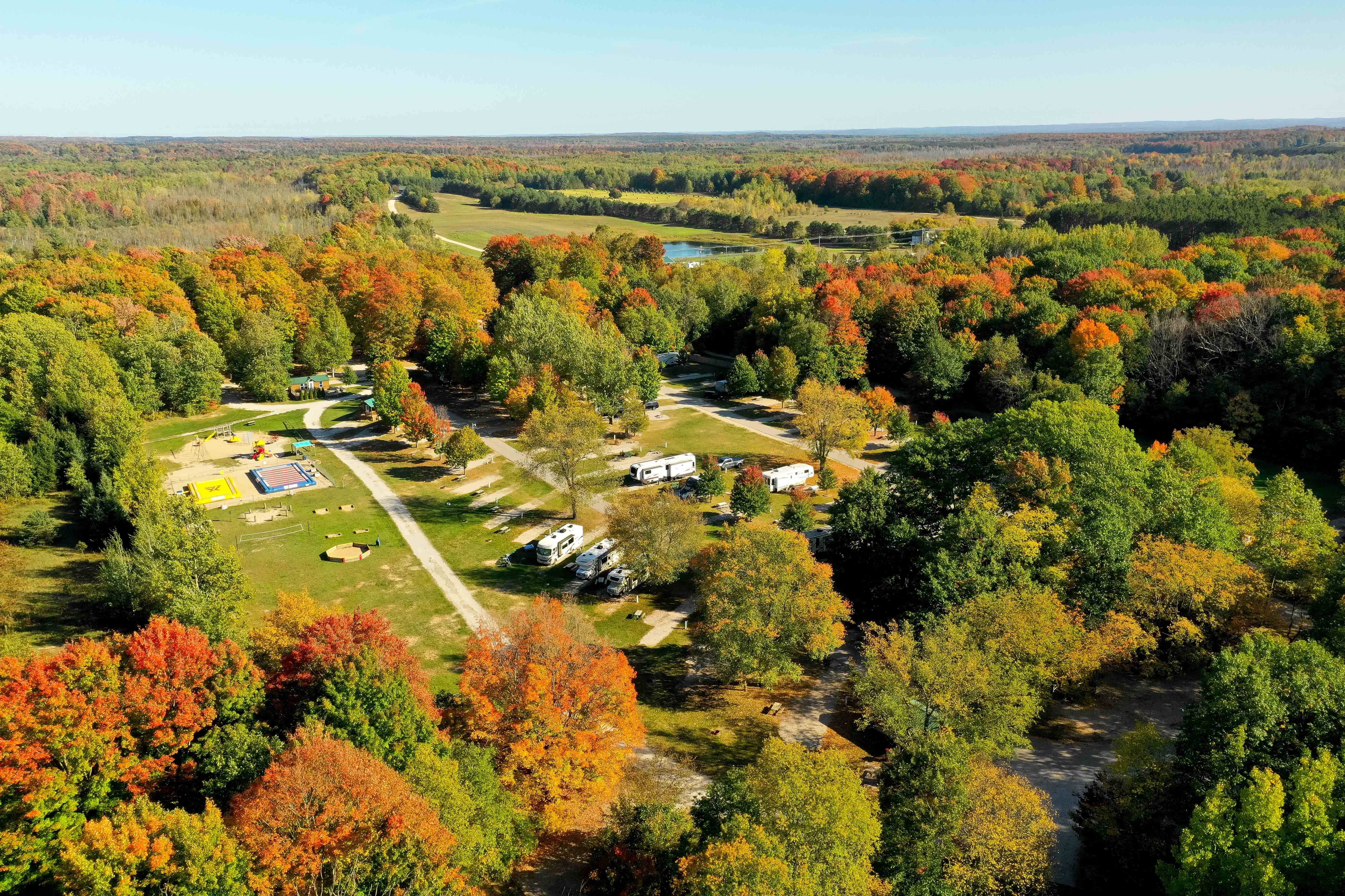 Camper-submitted photo at Traverse City KOA Holiday near South Branch, MI