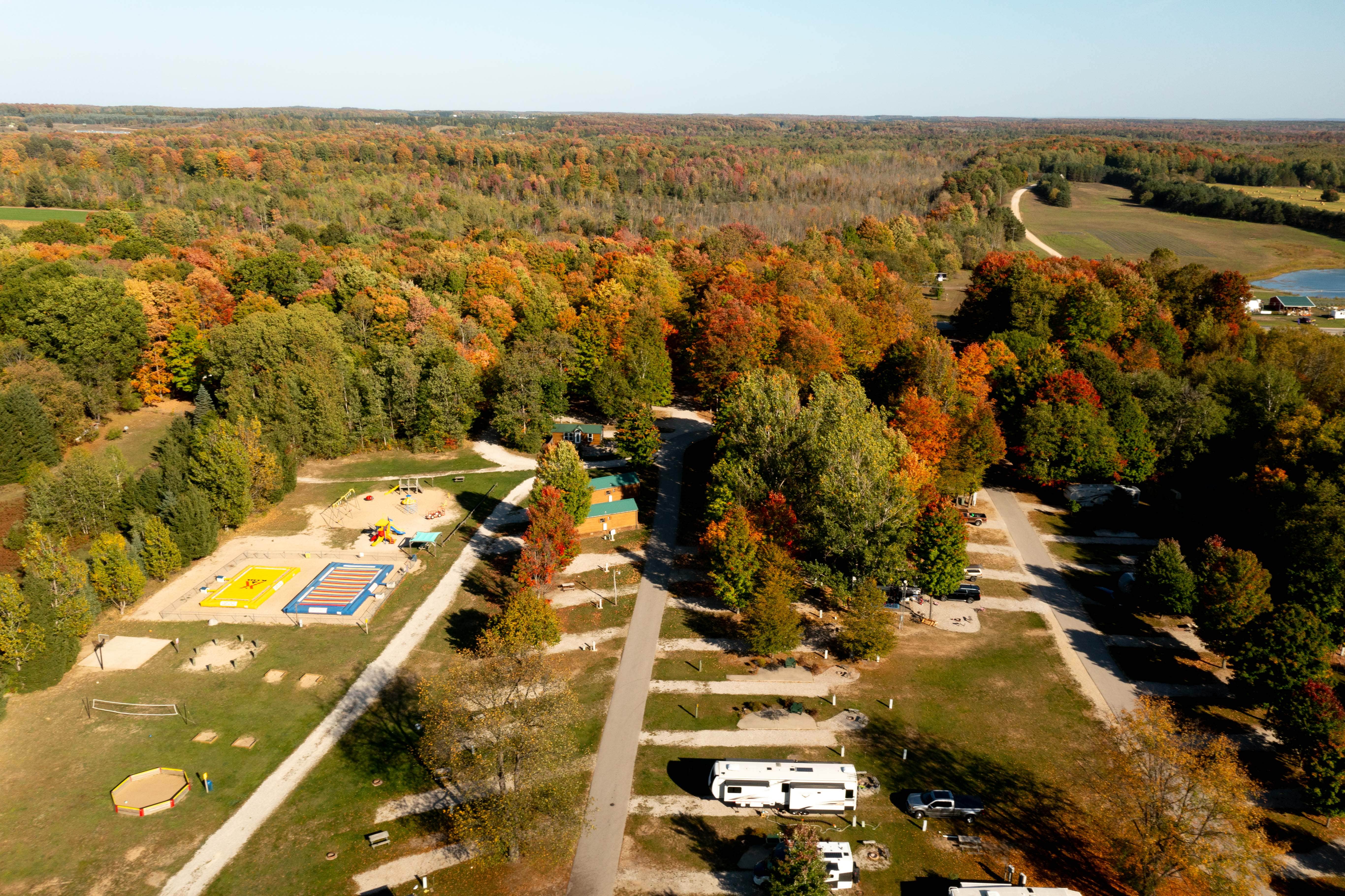 Camper-submitted photo at Traverse City KOA Holiday near South Branch, MI