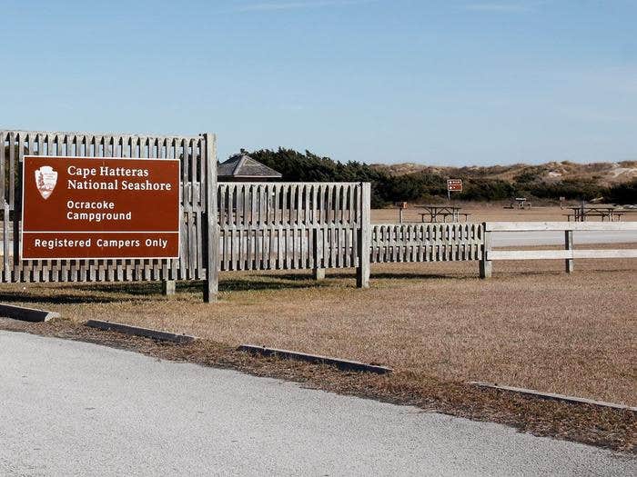 Camper-submitted photo at Ocracoke Campground — Cape Hatteras National Seashore in North Carolina