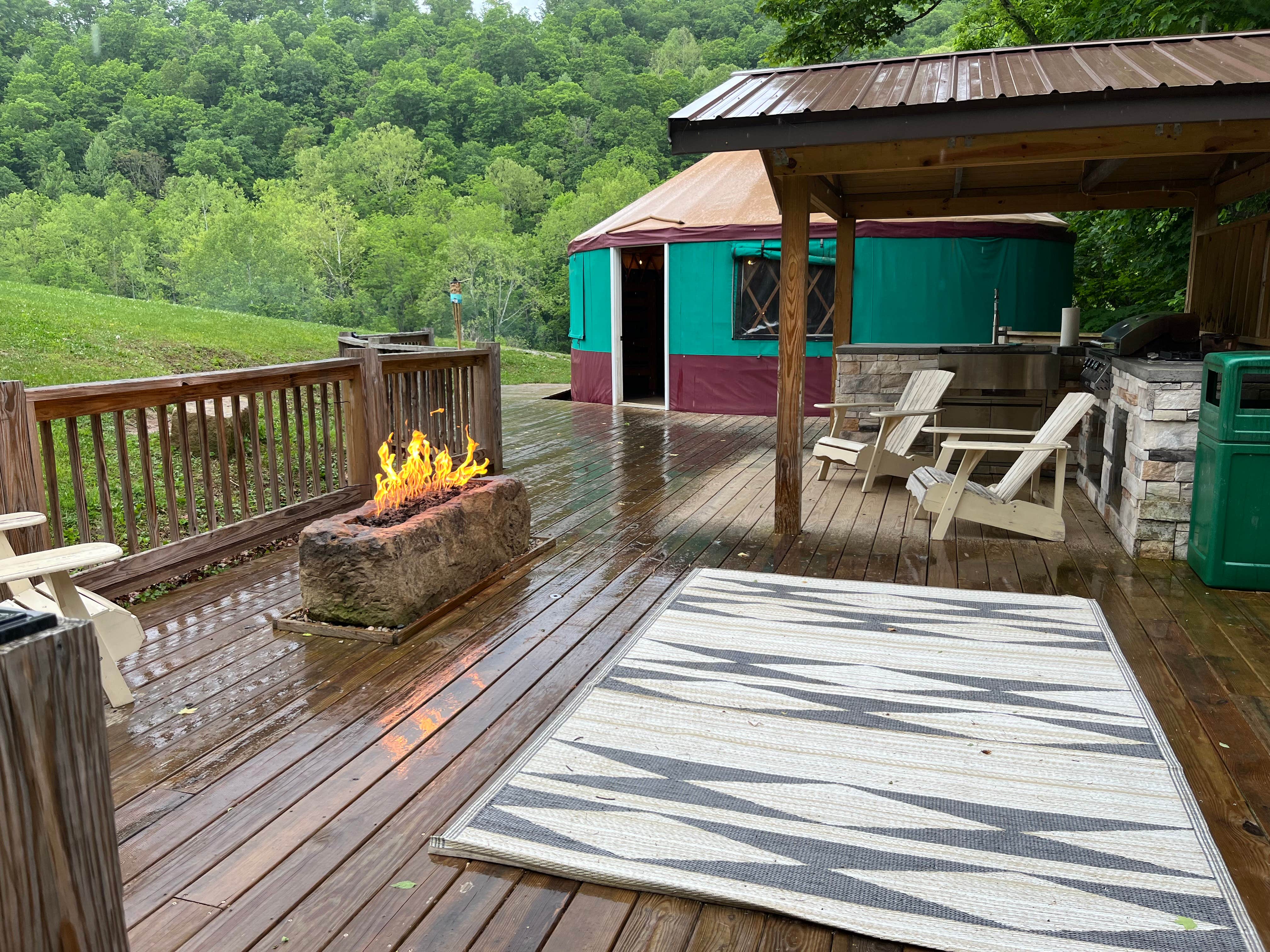 Camper-submitted photo at Lone Pine Campground at Dodridge County Park near Mount Clare, WV