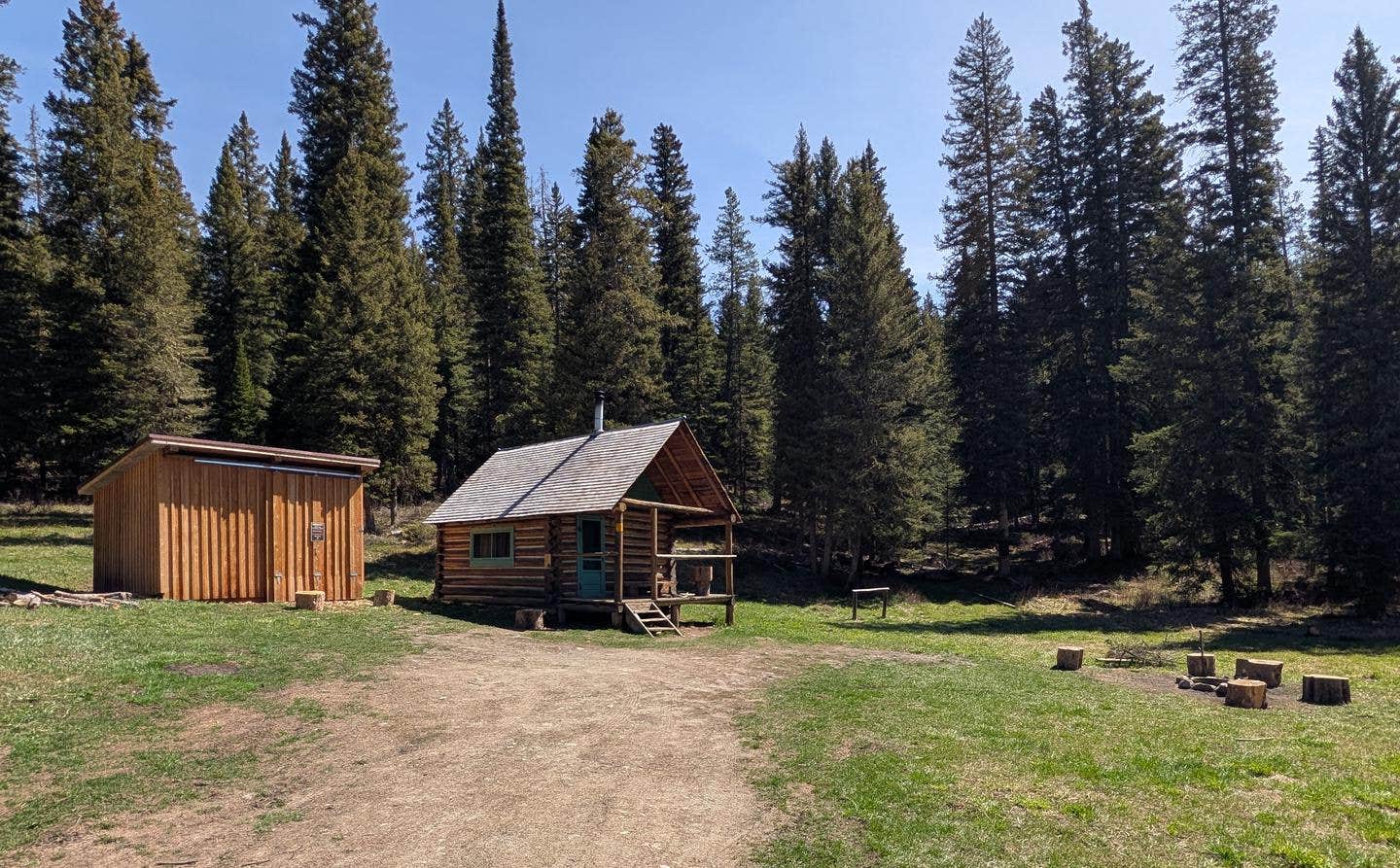 The Dyrt's photo of a cabin at Beaver Creek Cabin near West Yellowstone, MT