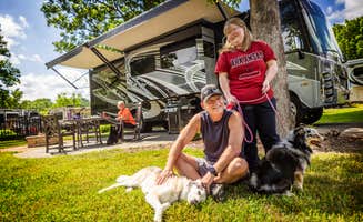 OAK M.'s photo of camping with pets at Nashville KOA Resort near Hendersonville, TN