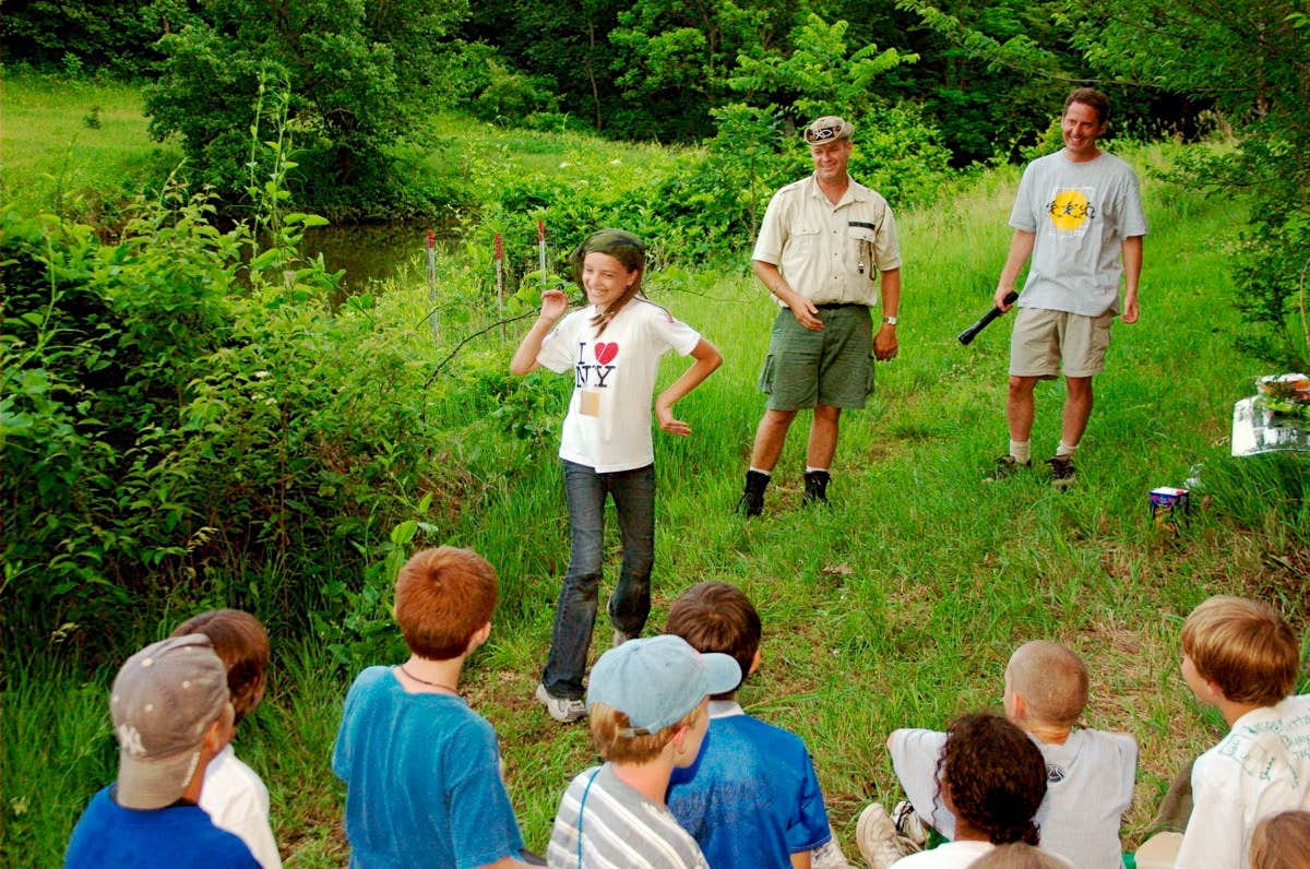 Children's camp at Clinton
