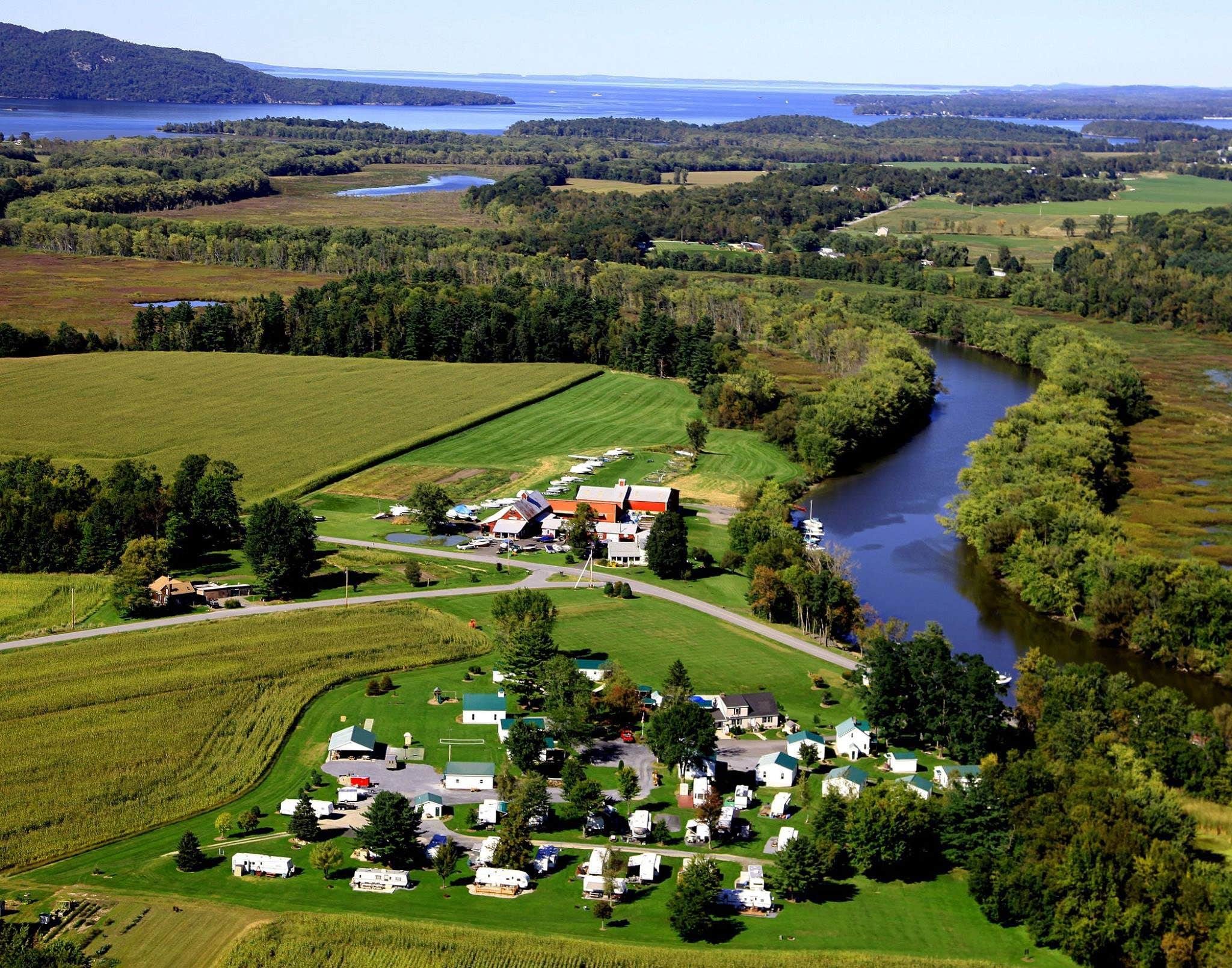 Camping near KZ Farm: River's Edge Cottages & RV Park, Vergennes, Vermont
