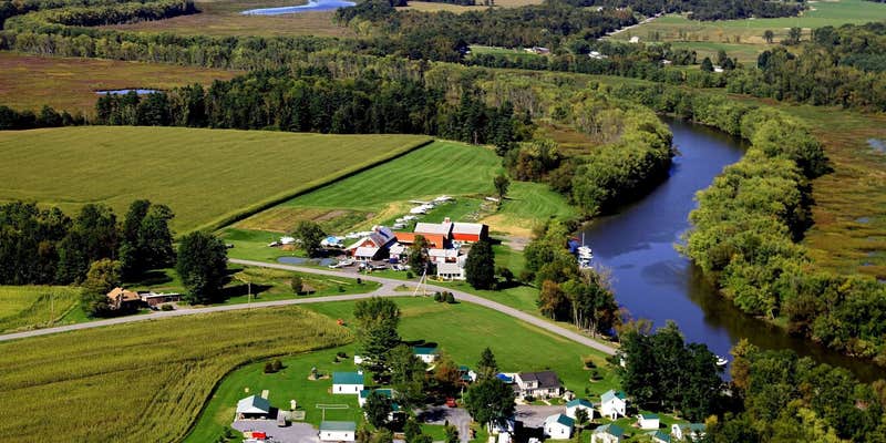 Camper submitted image from River's Edge Cottages & RV Park