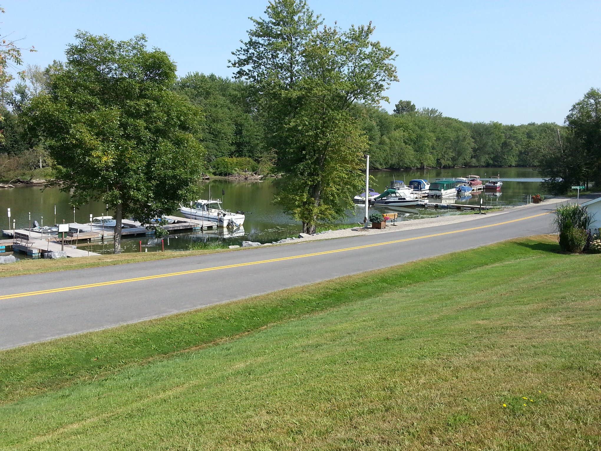 Camper-submitted photo at River's Edge Cottages & RV Park near Winooski, VT