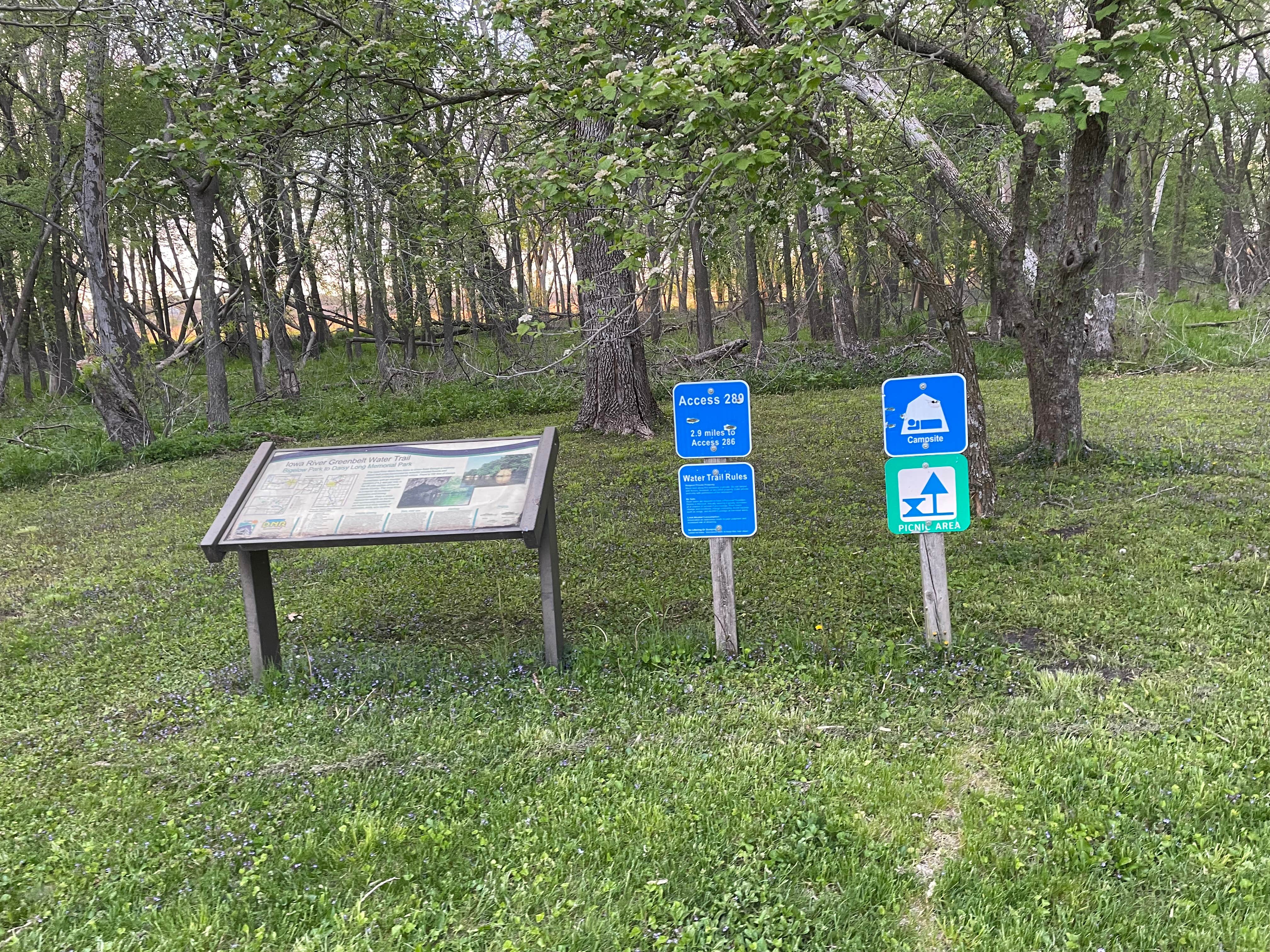 Camper-submitted photo at Bigelow Park near Clear Lake, IA