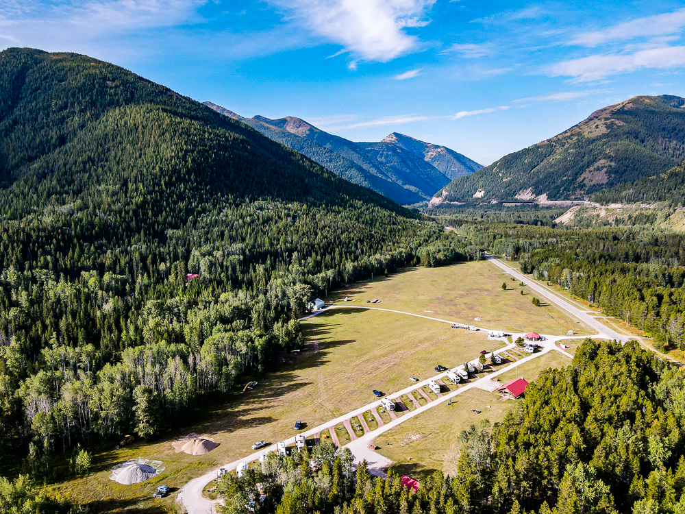 Camping near Ole Lake Wilderness Campsite — Glacier National Park: Glacier Meadow RV Park, Essex, Montana