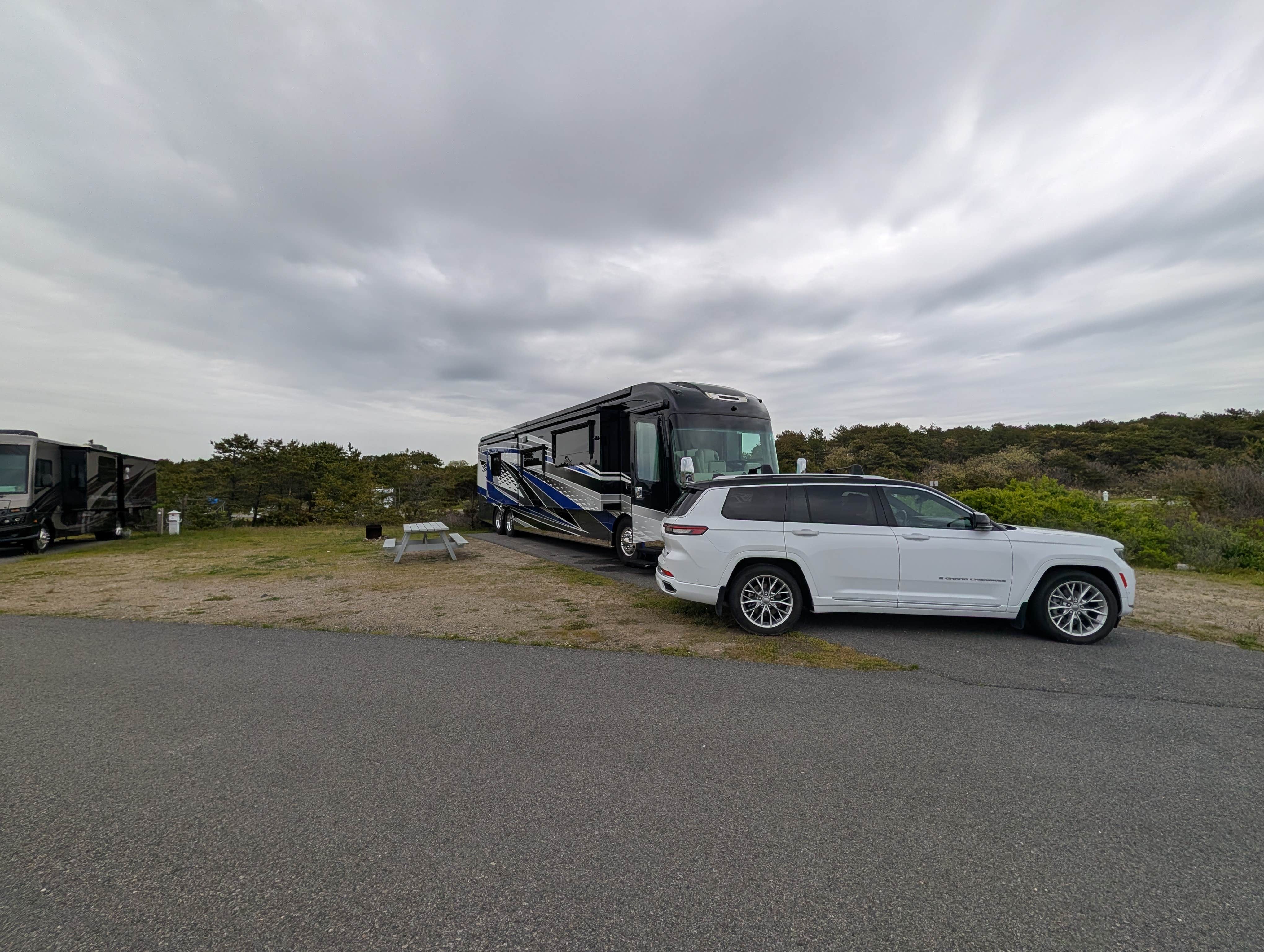 Nancy W.'s photo of rv camping at Horseneck Beach State Reservation near Assonet, MA
