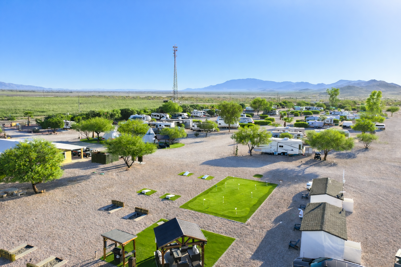 Camper-submitted photo at Indian Hills RV Resort near Wenden, AZ