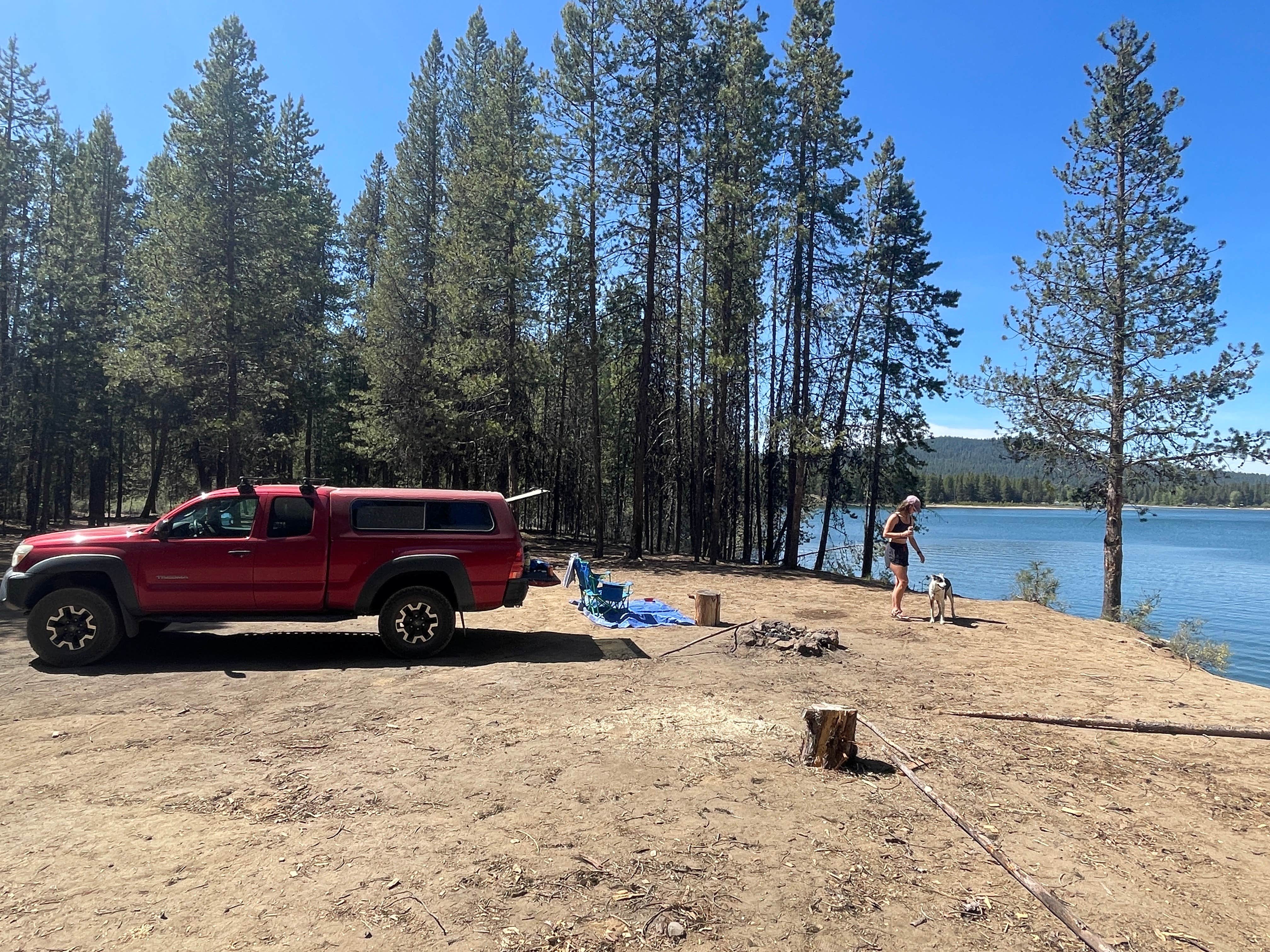 Camper-submitted photo at Dispersed wikiup camping near Gilchrist, OR