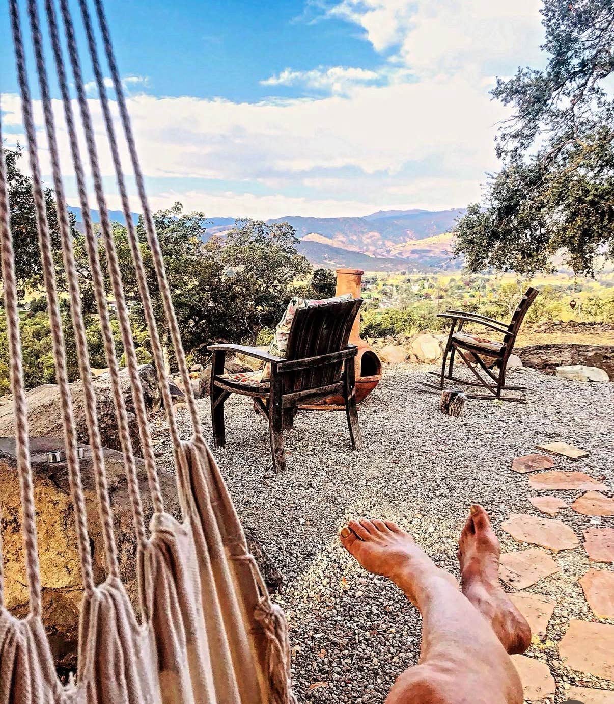 Camper-submitted photo at Hidden Knoll Farm Glamping near Cobb, CA