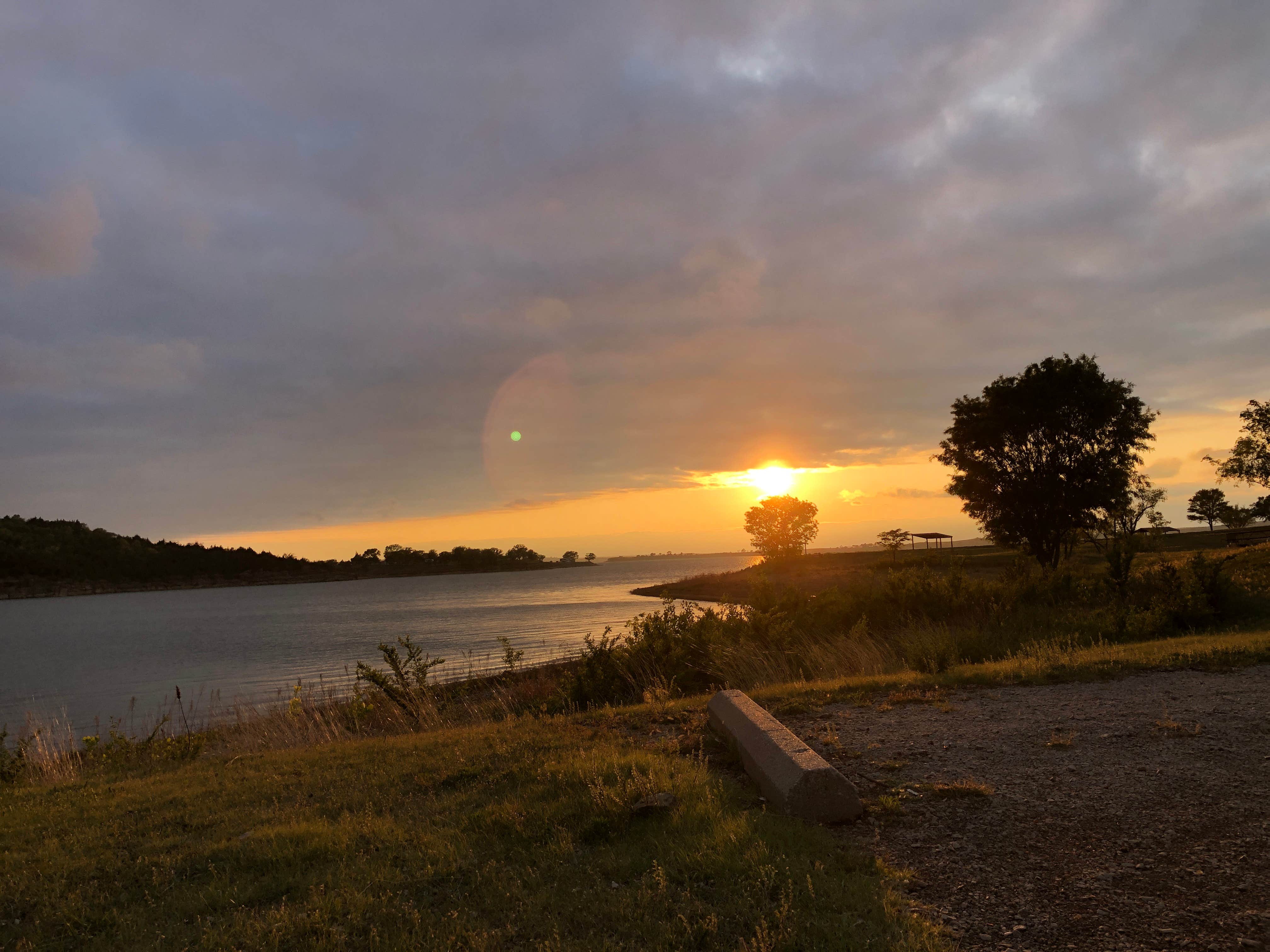 Camper-submitted photo at Sagewort Otoe Area Campground — Wilson State Park near Brookville, KS