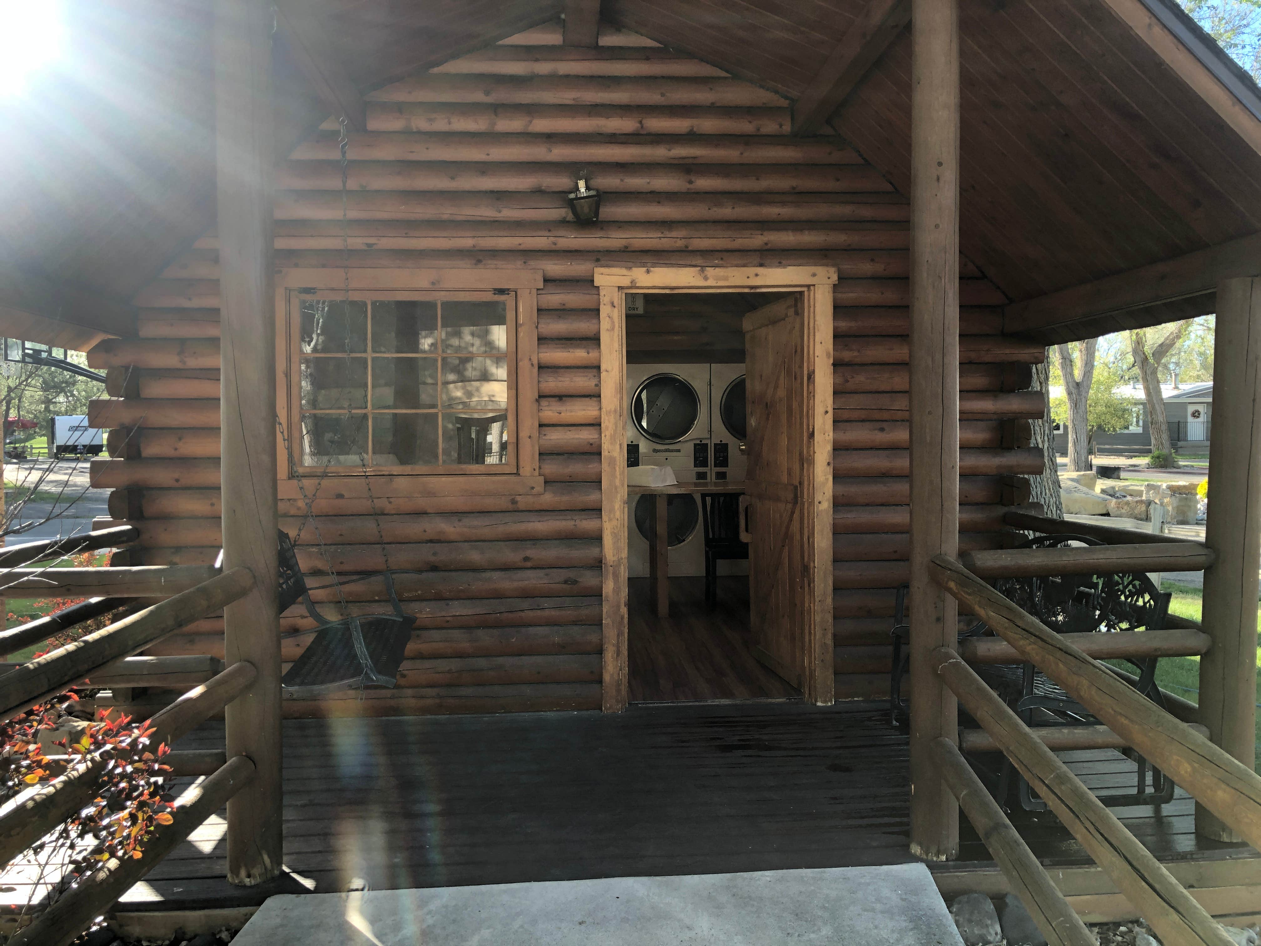 Sebastian D.'s photo of glamping accommodations at Billings KOA Holiday in Montana