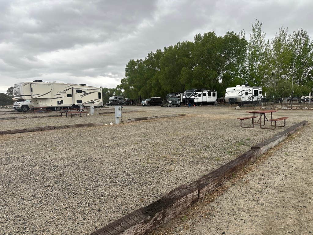Kathy B.'s photo of rv camping at Chalk Creek Campground & RV Park near Nathrop, CO