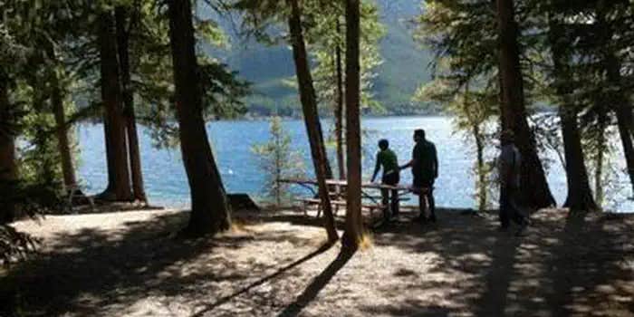 Camper submitted image from Apgar Campground — Glacier National Park