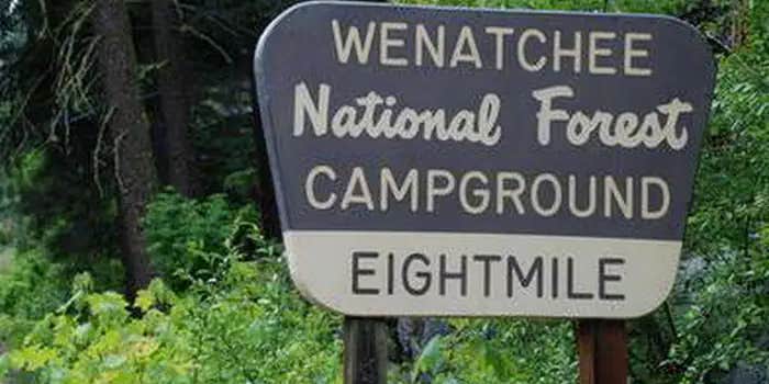 Camper submitted image from Eightmile Campground