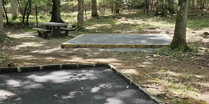 Camper submitted image from Otter Creek Campground — Blue Ridge Parkway